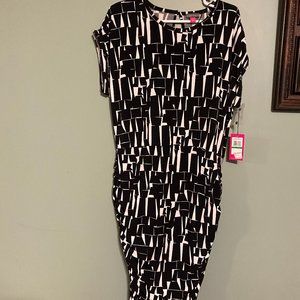 Large Vince Camuto B & W Dress